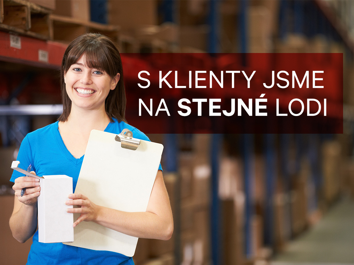 S klienty jsme na stejné lodi